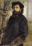 Pierre Renoir Claude Monet Painting oil painting